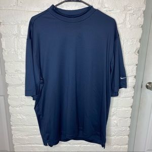 Nike Sphere Dry Active Navy Golf Shirt Size XL